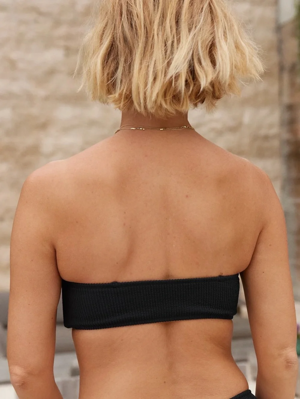 Aerie Crinkle Ring Bandeau  Bikini Top